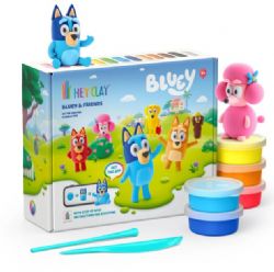 HEY CLAY - ENSEMBLE D'ARGILE - BLUEY ET SES AMIS (0326)